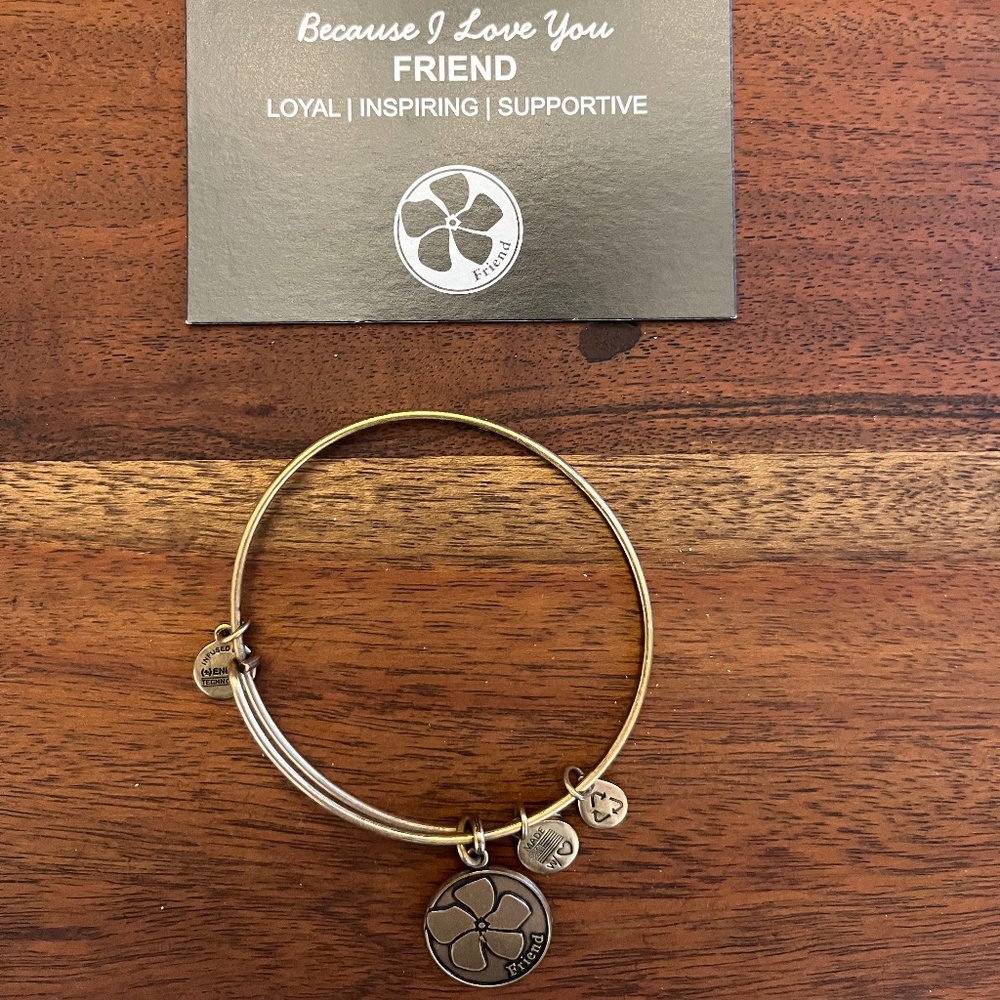 Alex and Ani Friend bangle bracelet
